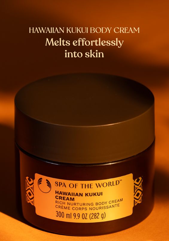 Hawaiian Kukui Body Cream 300ML - Spa of the World™