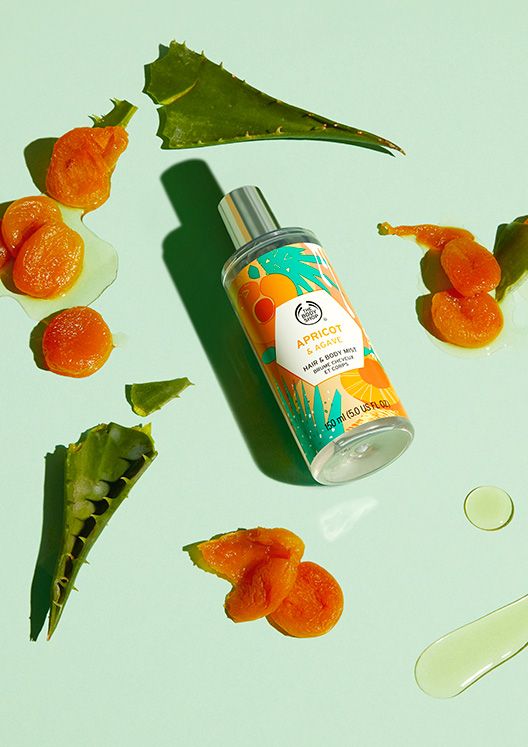 apricot agave hair body mist the
