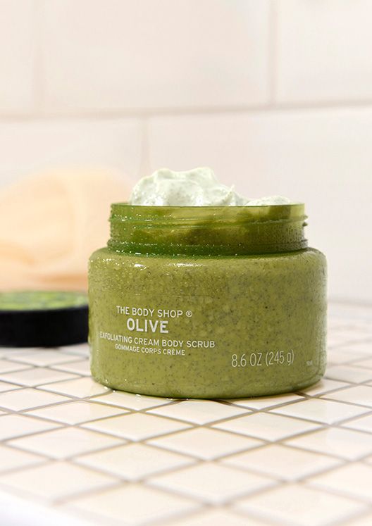 Bath & - Olive Exfoliating Body Scrub | The Body Shop