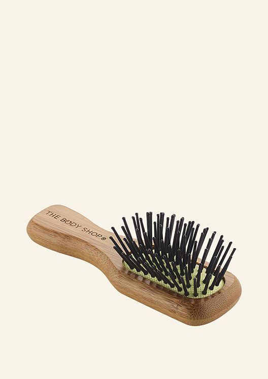 Haircare |Mini Bamboo Hair Brush - The Body Shop
