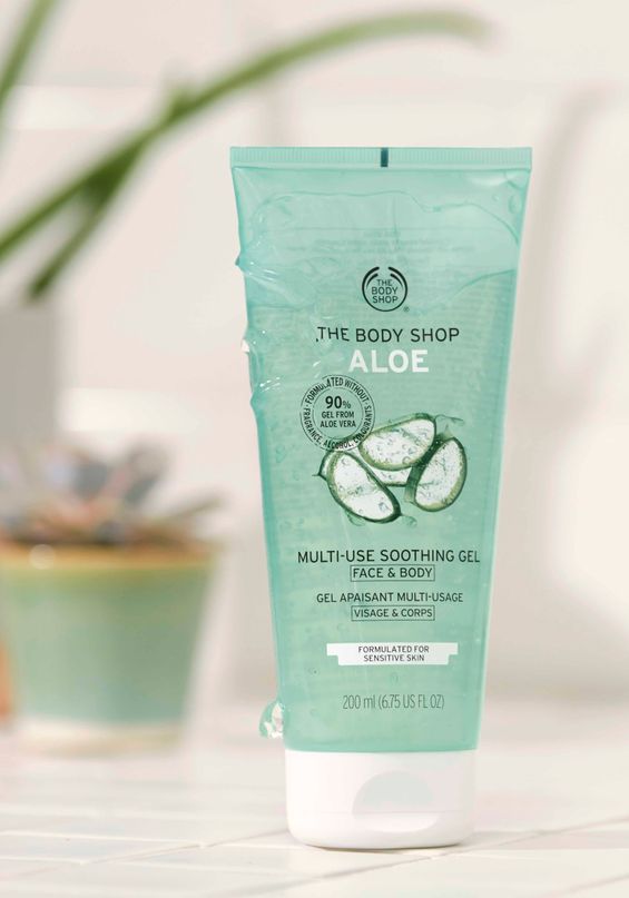 Skincare | Aloe Multi-Use Soothing Gel - The Body Shop